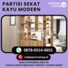 Foto: Partisi Serat Kayu Modern